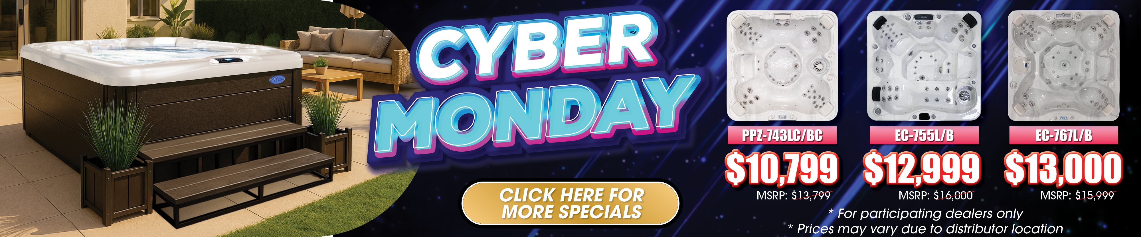 Calspas hot tub being used in a family setting - Bismarck